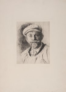 Danish: Selvportræt af Peder Severin Krøyer