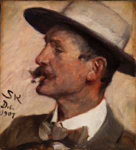 Hans Gyde Petersen af Peder Severin Krøyer