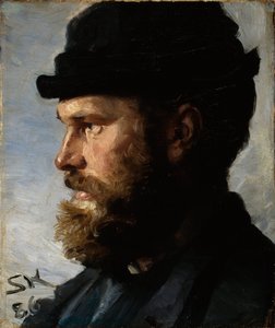 Michael Ancher af Peder Severin Krøyer