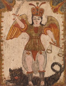 Ærkeenglen Sankt Michael (San Miguel) af Pedro Antonio Frésquis