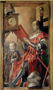 Dobbeltportræt af Frederic III de Montefeltro (Federico da Montefeltro