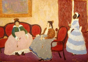 Los Mirinaques, ca. 1925 (olie om bord) af Pedro Figari