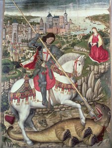 St George og dragen af Pedro Nisart