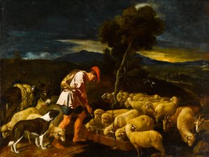 Jacob vander Labans-får før skrællede grene, c.1612-1622
