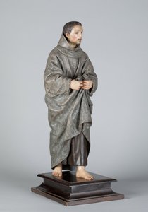 San Diego of Alcala, ca. 1665-70 (polykromt træ)