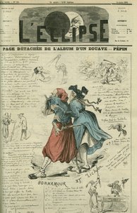Detachee-side af et Zouave-album. Cover i "" L