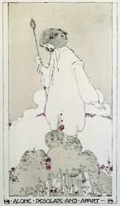 Illustration til digtet Adonais, Elegy on Death of John Keats af Percy Bysshe Shelley