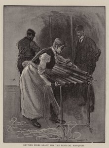 Gør polerne klar til hospitalsteltet af Percy F.S. Spence