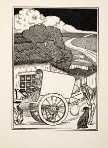 A Carriers Dog, fra A Hundred Anecdotes of Animals, pub. 1924 af Percy J. Billingshurst