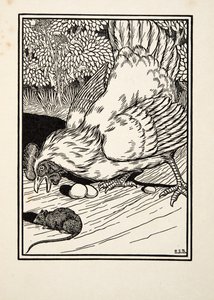 A Strange Mouser, fra A Hundred Anecdotes of Animals, pub. 1924 af Percy J. Billingshurst