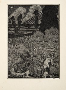Canine Smugglers, fra A Hundred Anecdotes of Animals, pub. 1924 af Percy J. Billingshurst