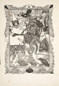 Frontispice, fra A Hundred Anecdotes of Animals, pub. 1924 af Percy J. Billingshurst