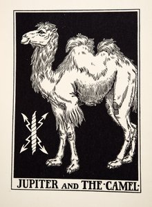 Jupiter and the Camel, fra A Hundred Fables of Aesop, pub.1903