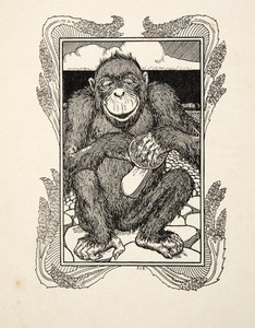 Oyster Opening, fra A Hundred Anecdotes of Animals, pub. 1924 af Percy J. Billingshurst