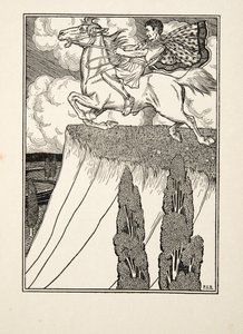 The Death of Antiochus Revenged, fra A Hundred Anecdotes of Animals, pub. 1924 af Percy J. Billingshurst