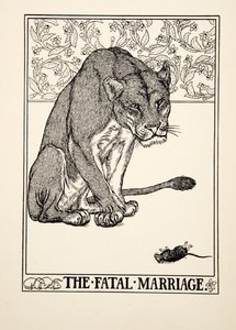 The Fatal Marriage, fra A Hundred Fables of Aesop, pub.1903
