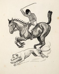 The Horse and Greyhound, fra A Hundred Anecdotes of Animals, pub. 1924 af Percy J. Billingshurst