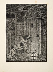 The Newfoundland Dog, fra A Hundred Anecdotes of Animals, pub. 1924 af Percy J. Billingshurst