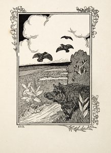The Pig Pointer, fra A Hundred Anecdotes of Animals, pub. 1924 af Percy J. Billingshurst