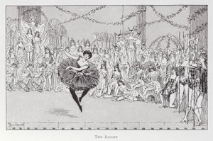 Dans: Balletten (litho) af Percy Macquoid