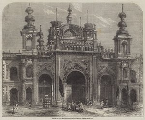 Porten til Kaiserbagh ved Lucknow af Percy Macquoid