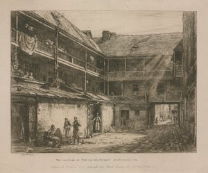 The Old White Hart, Southwark af Percy Thomas
