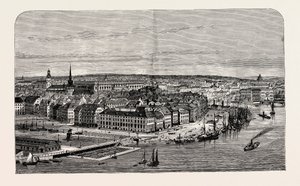 Stockholm, Sverige (kobberstik)