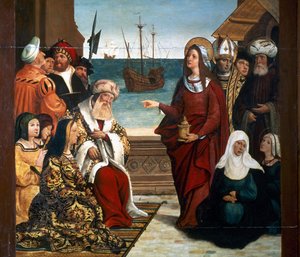 Altertavle af Maria Magdalene, detalje af Pere Mates