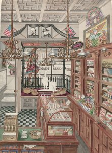 Cigarforretning, 1901