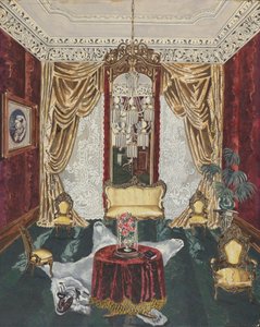 Rækkehus Parlor, 1869, 19351942. af Perkins Harnly