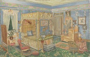 Kvindens soveværelse, 19351942. af Perkins Harnly