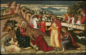 Magiernes tilbedelse, ca. 1525 af Permeniatis Ioannis