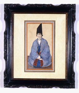 Portræt af en ung Qajar-prins, ca. 1850 af Persian School