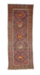 Senneh galleritæppe, Vestpersien, 1837 af Persian School