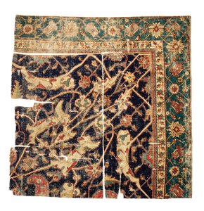 Tabriz medaljon tæppe fragment, Nordvest Persien, midten af 1500-tallet af Persian School