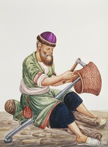 Tinderen (wc på papir) af Persian School