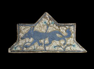 Tile, Iran, Il-Khanid-dynastiet, slutningen af det 13.-begyndelsen af det 14. århundrede (keramik)