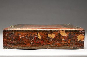 Værktøjssæt, der forestiller den hellige familie, ca. 1830 (blandet medier) af Persian School
