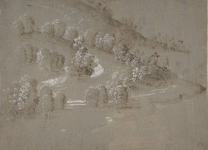 Landskab recto, Landskab verso, 1489-90.