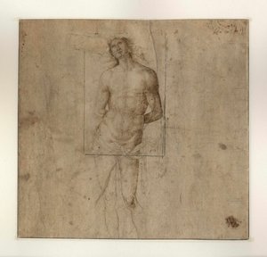 Sankt Sebastian, ca. 1500. af Perugino