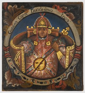 Huayna Capac, 12. inkakonge, Cuzco-skolen, midten af det 18. århundrede