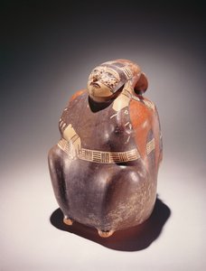 Kakaoplukker af keramik, Nazca Culture (lertøj) af Peruvian School