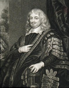 Portræt af Sir Edward Hyde (1609-74) 1. jarl af Clarendon, fra 