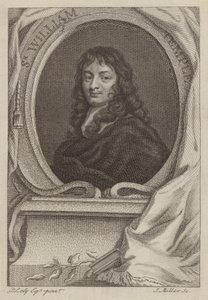 Sir William Temple, engelsk diplomat og forfatter (gravering)