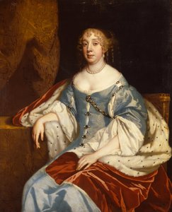 Portræt af Anne Lady Rivers (olie på lærred) af Peter (studio of) Lely