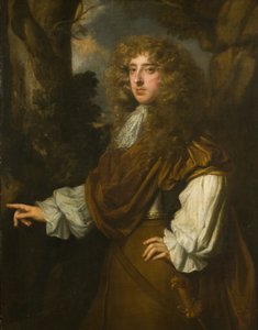 Portræt af en gentleman af Peter (studio of) Lely