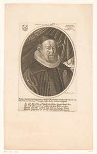 Portræt af Johann Christoph Schilling af Peter Aubry (II)