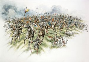 Slaget ved Hastings, 1066 c1990-2010 af Peter Dunn