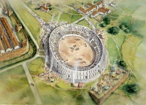 Chester Roman Amphitheatre, c2. århundrede, c1990-2010