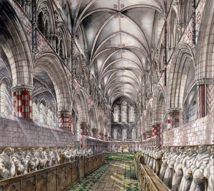Rievaulx Abbey, 13. århundrede, c1990-2010 af Peter Dunn